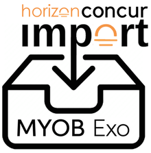 Horizon Concur Import for MYOB Exo
